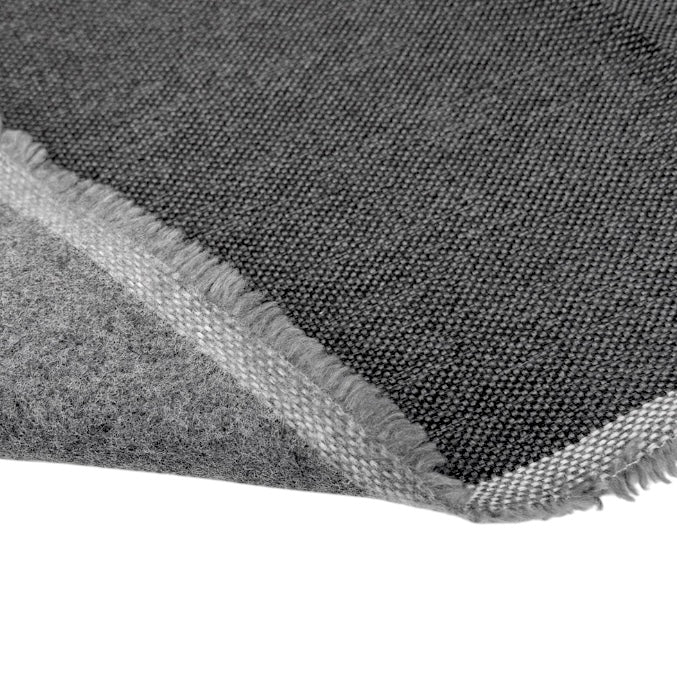 Woven Upholstery Remnant - Grey