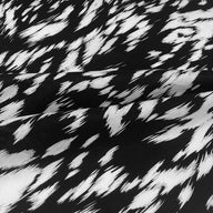 Lightweight Printed Cotton - Black/White/Grey
