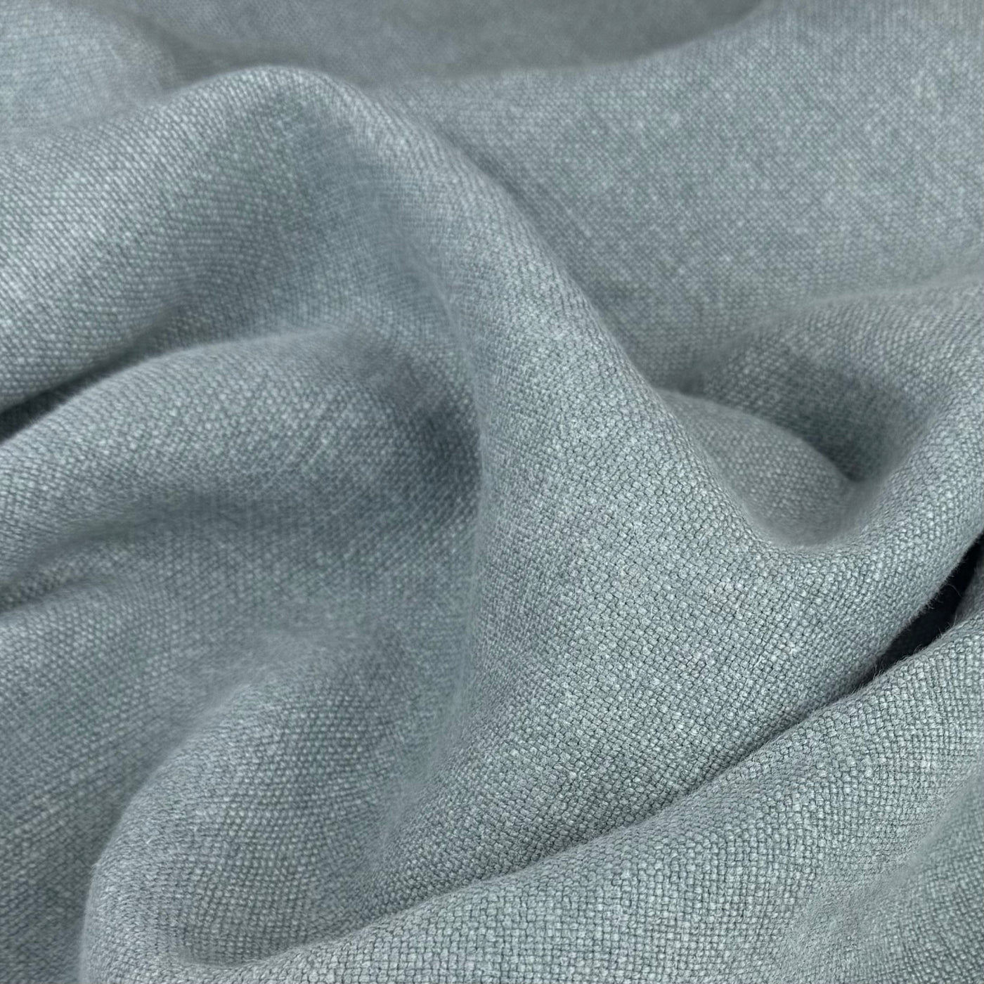 Woven Linen Remnant - Glacier