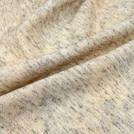 Woven Wool Remnant - Heathered Beige