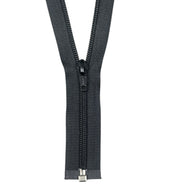Coil One-Way Open End Zipper 18” - Black