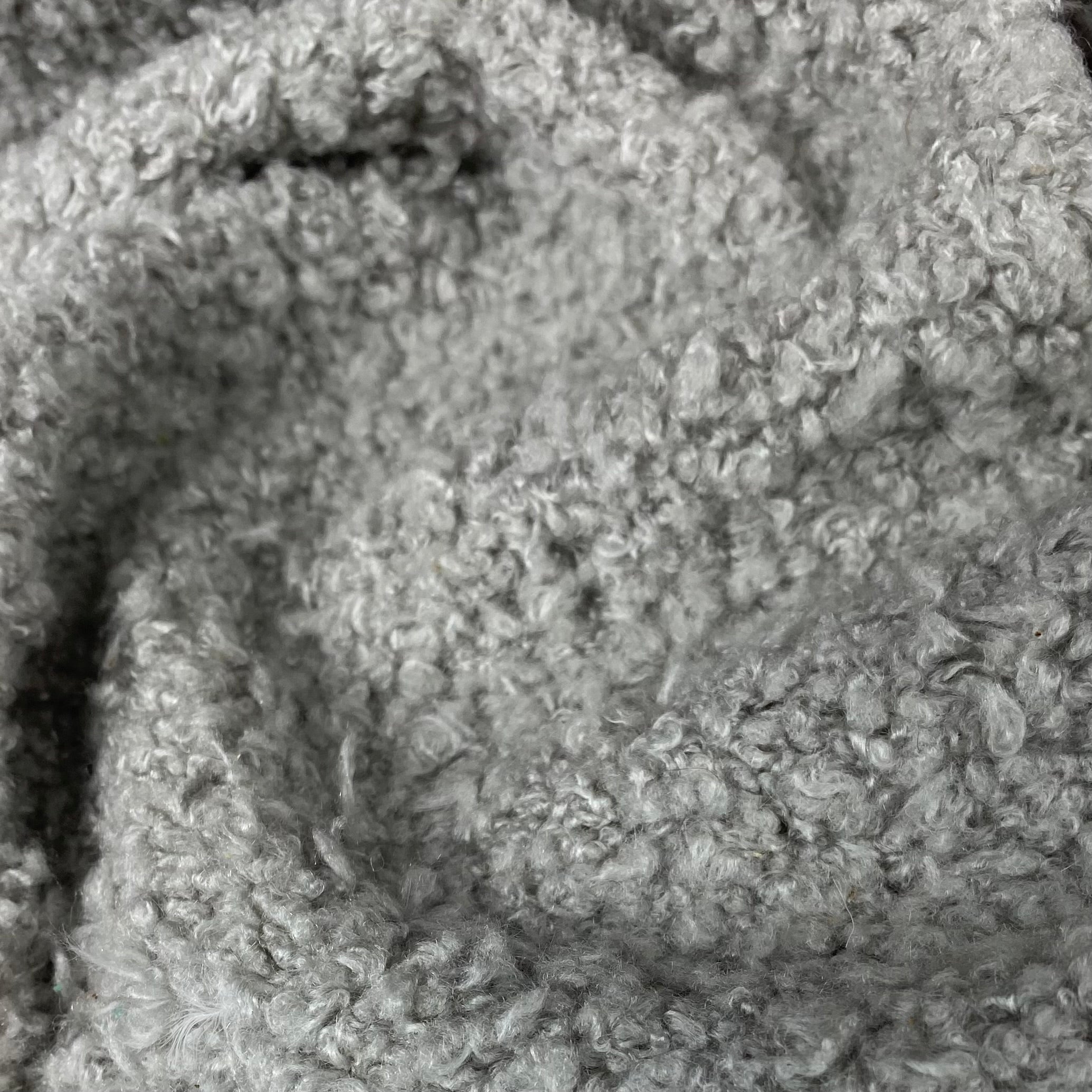 Boucle Upholstery Designer Remnant  - Grey