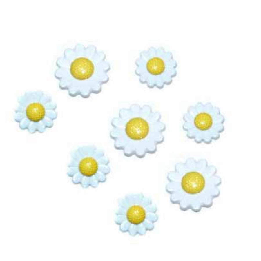 Daisy Novelty Shank Button 8 count