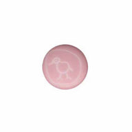 Duck Novelty Shank Button 14mm Pink 3 count