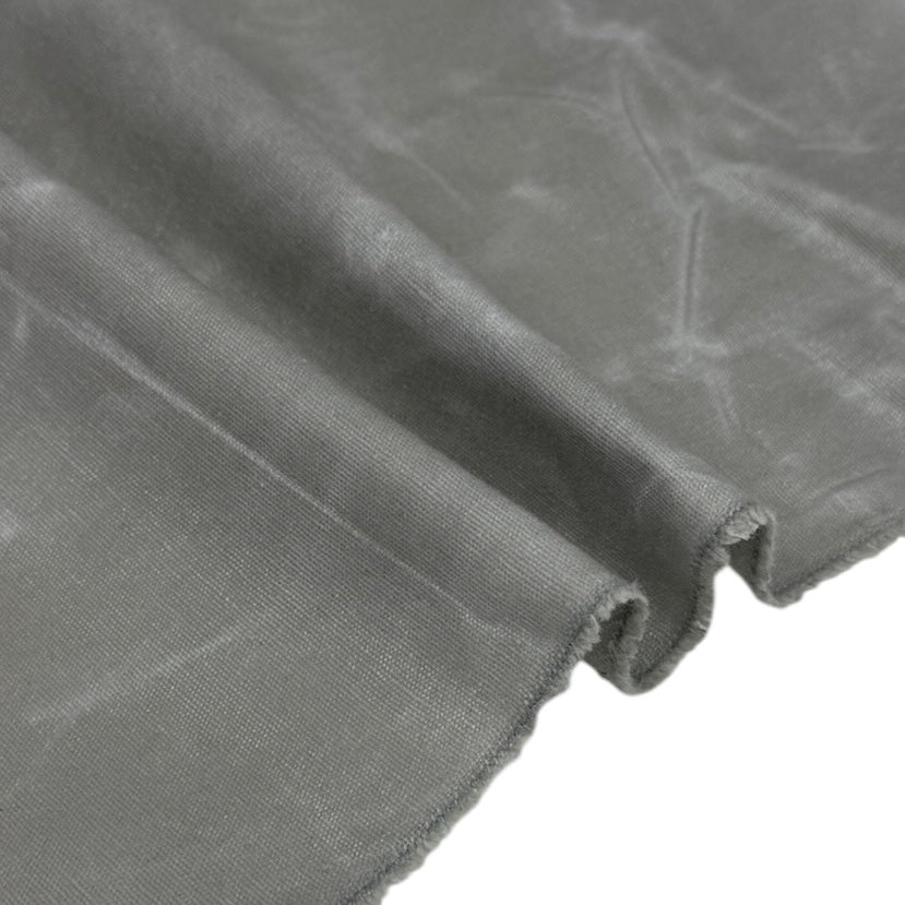 Waxed Cotton Canvas 12oz - Grey