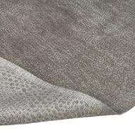 Patterned Chenille Upholstery Remnant  - Beige
