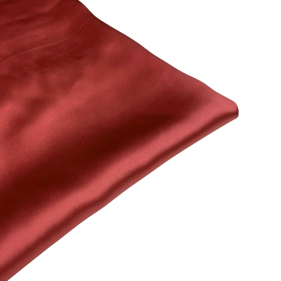 Mulberry Silk Charmeuse Satin - Coral