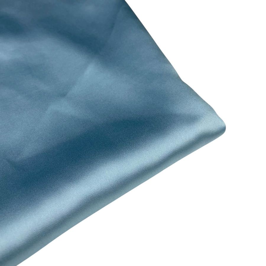 Mulberry Silk Charmeuse Satin - Baby Blue