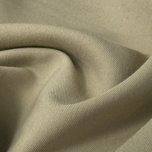 Wool Suiting - Remnant - Khaki