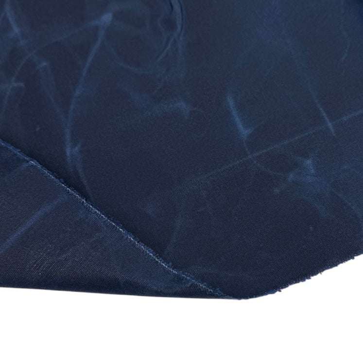 Waxed Cotton Canvas 10oz Beeswax - Blue