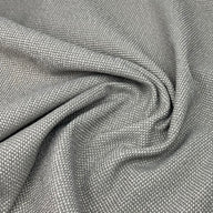 Upholstery Remnant  - Grey/Ivory