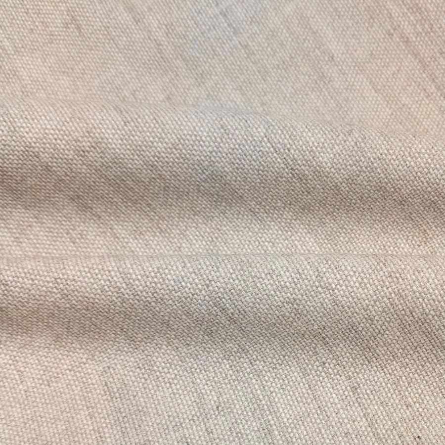 Woven Upholstery Remnant - Heathered Beige