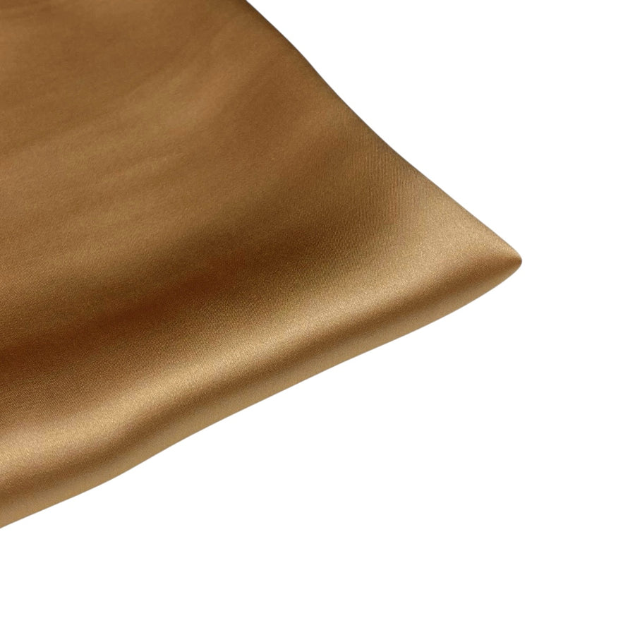Mulberry Silk Charmeuse Satin - Gold