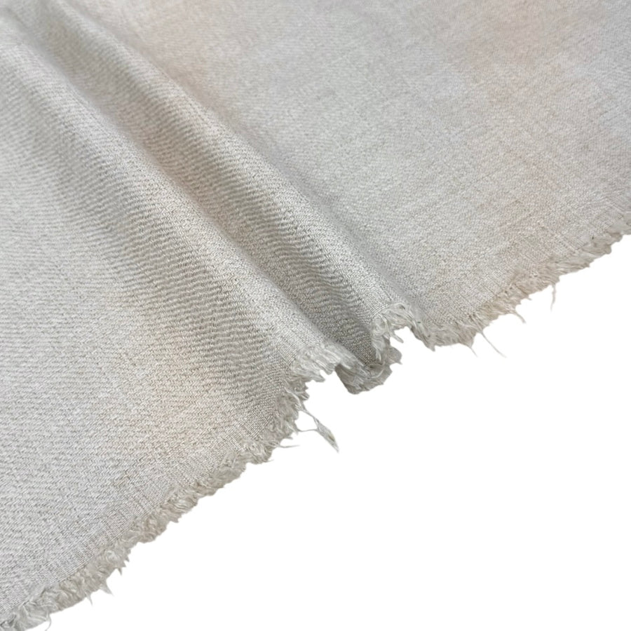 Woven Upholstery Remnant - Ivory