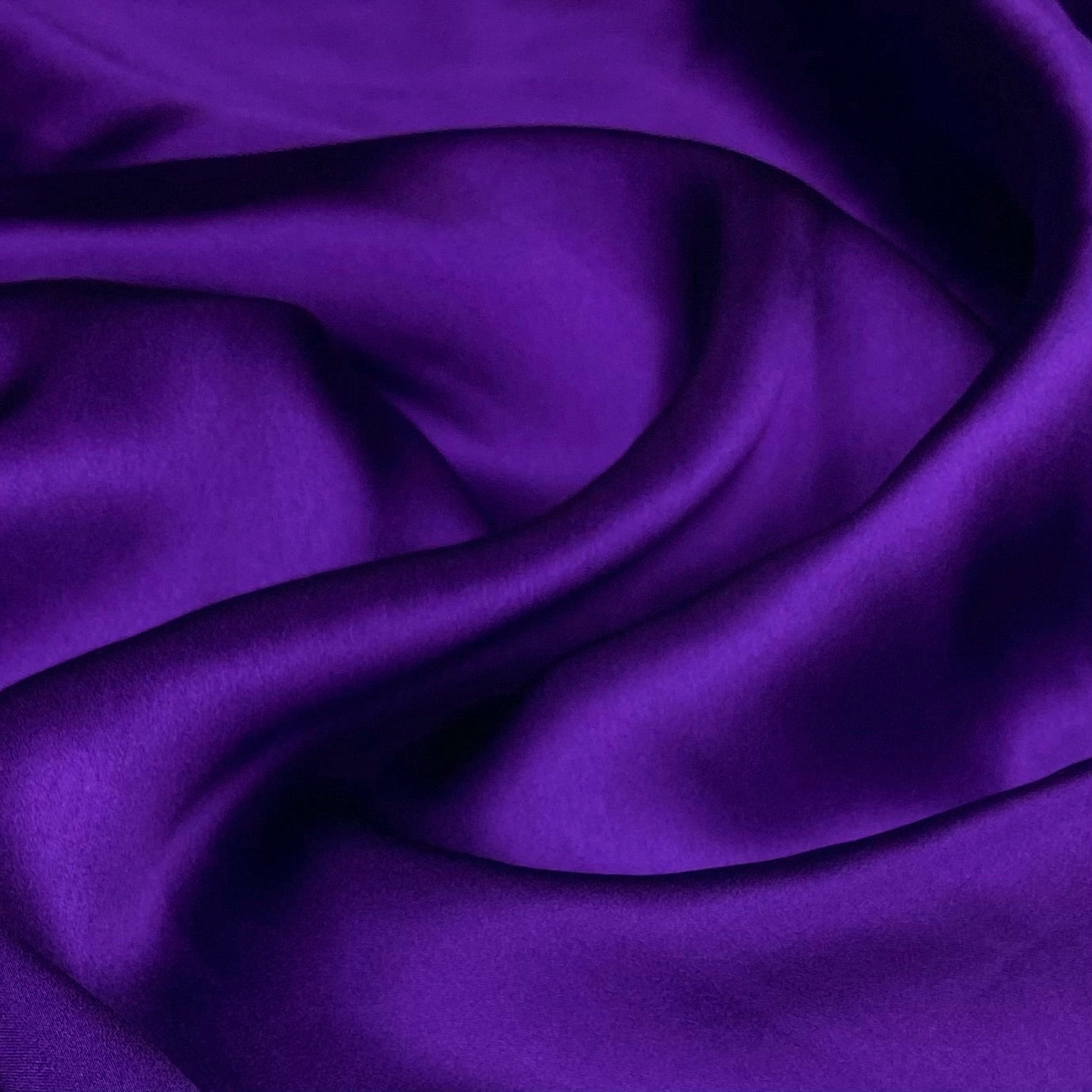 Mulberry Silk Charmeuse Satin - Hydrangea