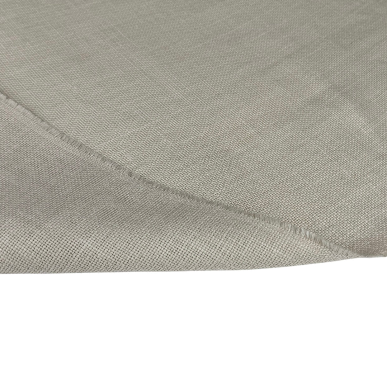 Heavyweight Woven Linen Remnant - Natural
