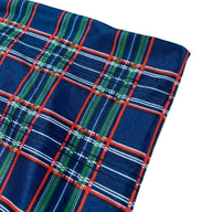 Printed Plaid - Blue/Red/Green