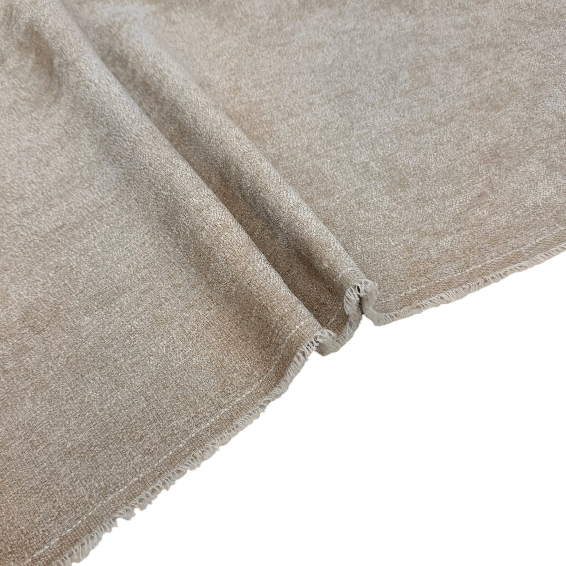 Chenille Upholstery Remnant - Sand