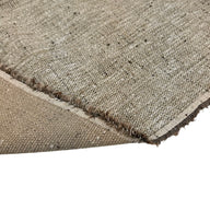 Cotton Upholstery Remnant - Beige/Brown