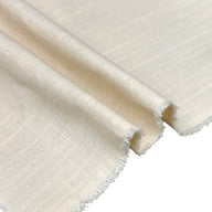 Crosshatch Medium Weight Linen - Natural