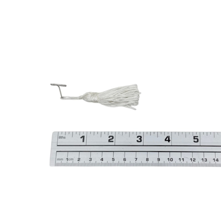 Decorative 2” Tassel - White