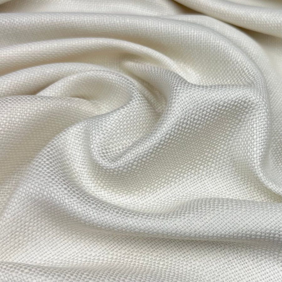 Medium Weight Linen/Viscose Blend - Ivory