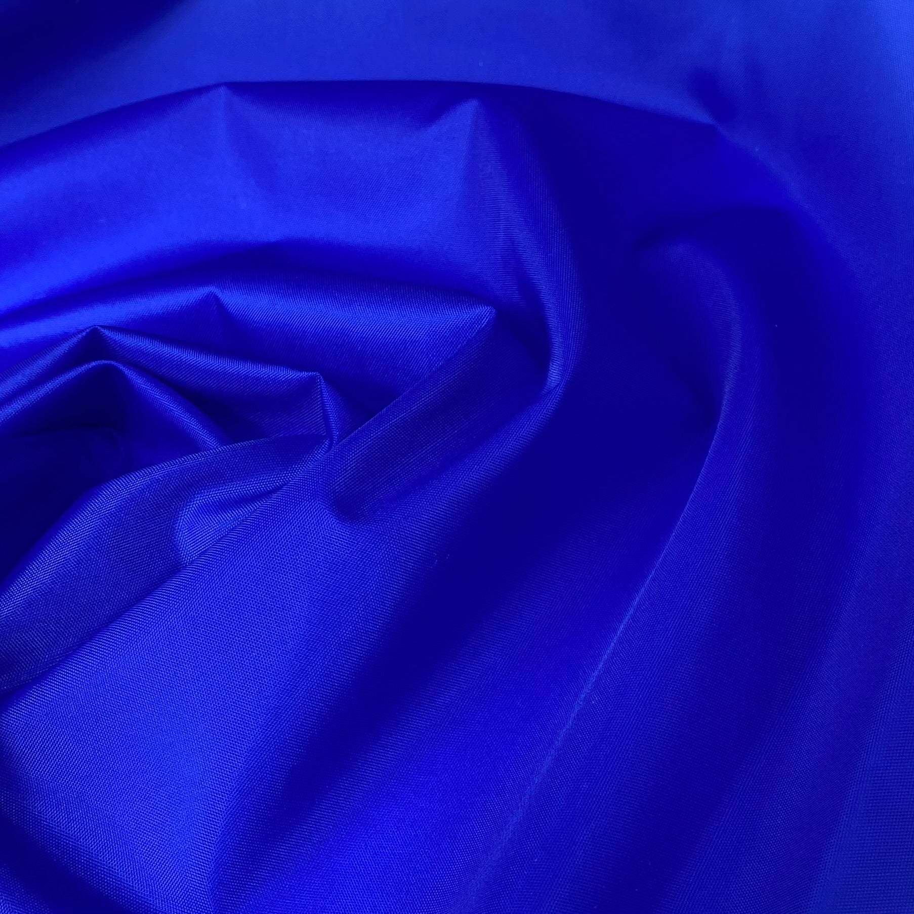 Water Repellent Nylon Lining - Blue