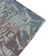 Patterned Upholstery Remnant - White/Pink/Blue/Green