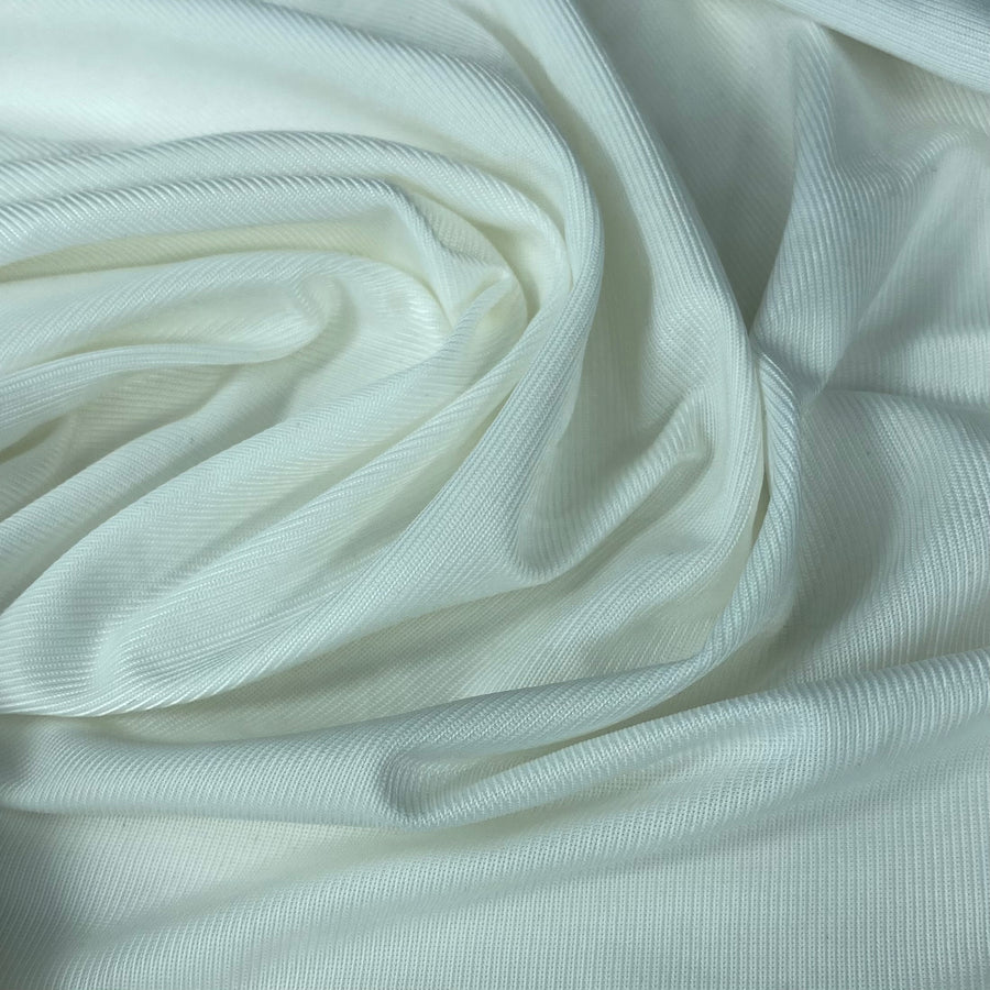 Tricot Knit Lining - Ecru