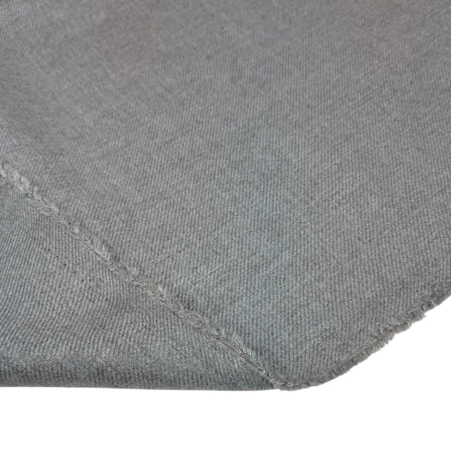 Diagonal Striped Upholstery Remnant - Grey
