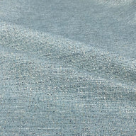 Upholstery Remnant  - Light Blue/White/Navy
