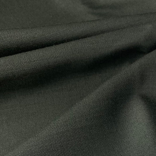 Super 100’s Wool High Twist - Remnant - Dark Green