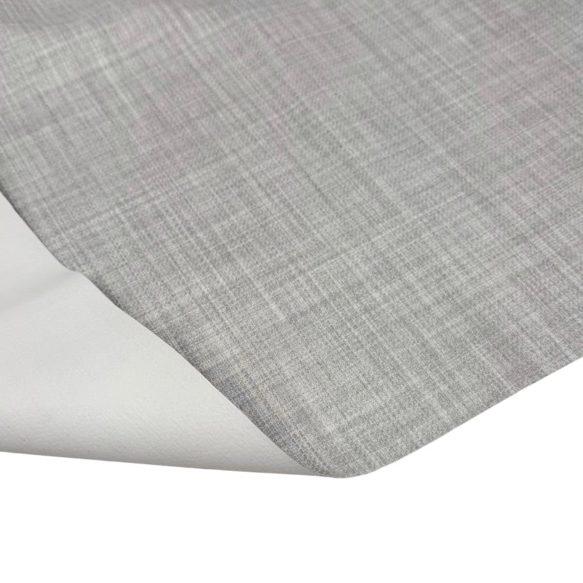 Blackout Drapery Remnant - White/Grey
