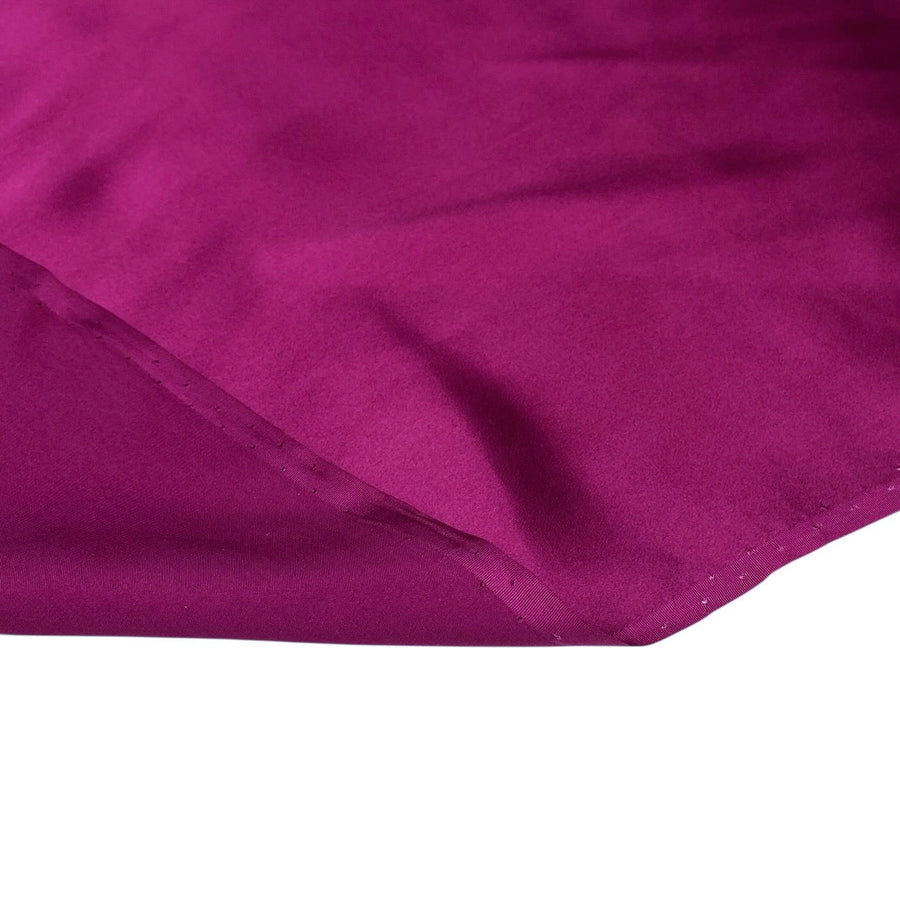 Mulberry Silk Charmeuse Satin Remnant - Fuchsia