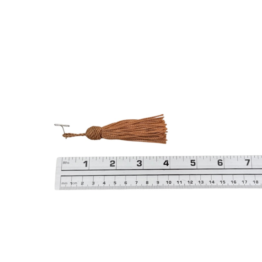 Decorative 3” Tassel - Bright Copper