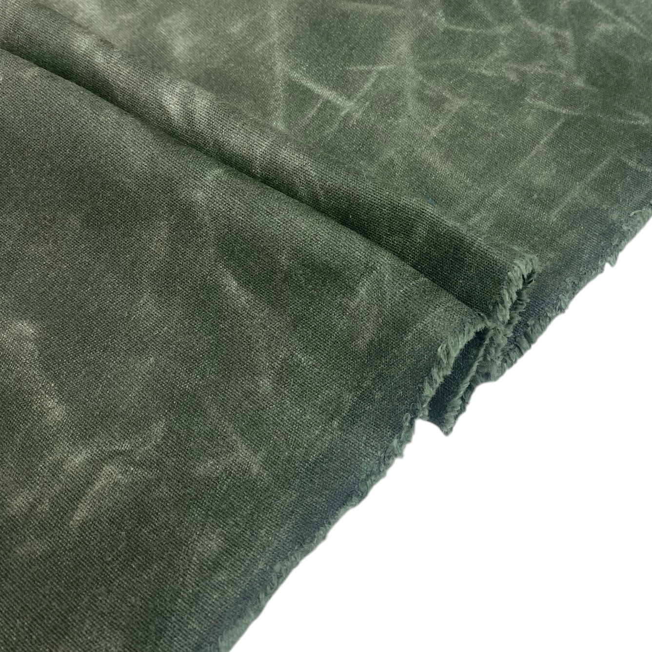 Waxed Cotton Canvas 12oz - Green