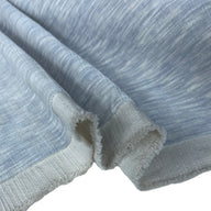 Velvet Upholstery Designer Remnant  - Grey/White