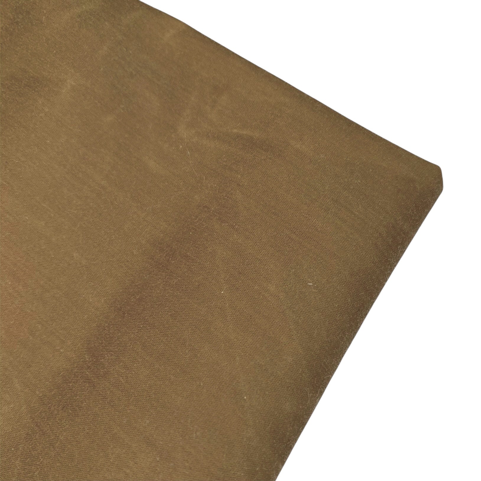 Waxed Cotton Canvas 6oz - Khaki - Remnant