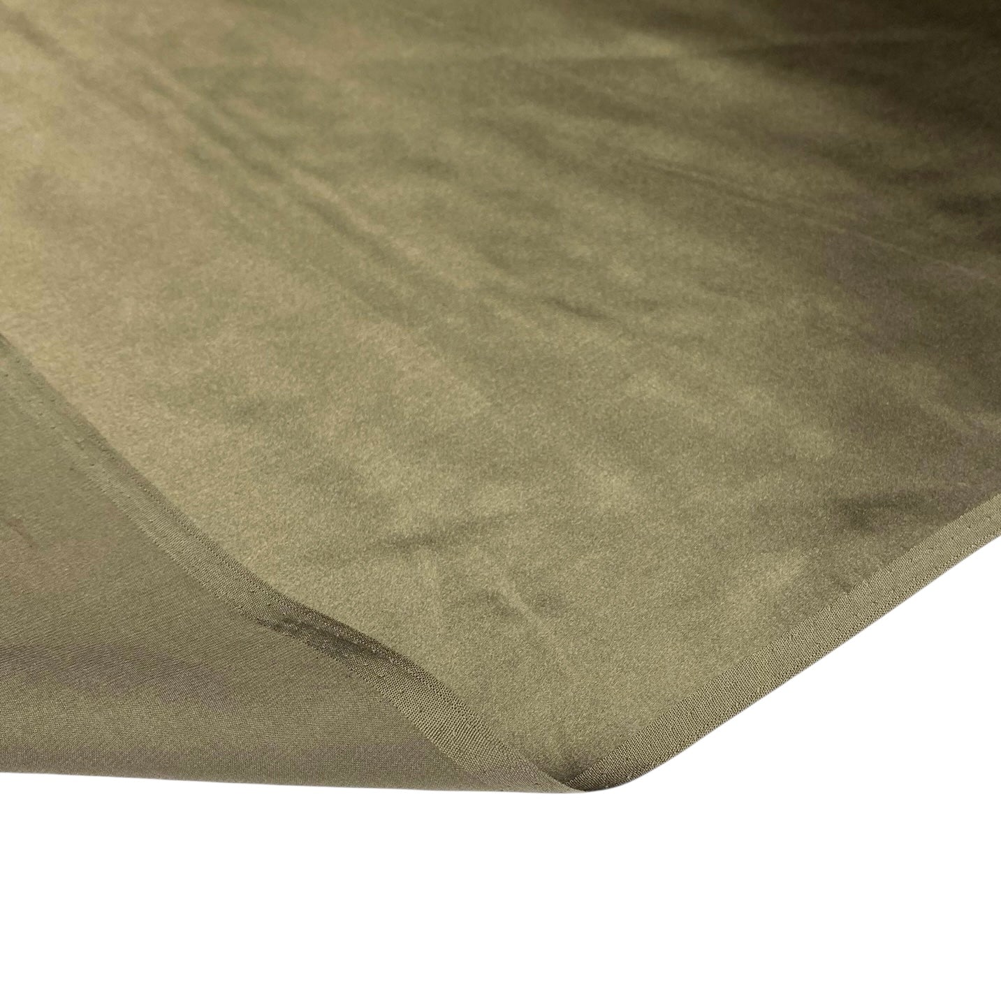 Mulberry Silk Charmeuse Satin - Bronze Olive