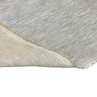 Linen Gauze - Brown/White