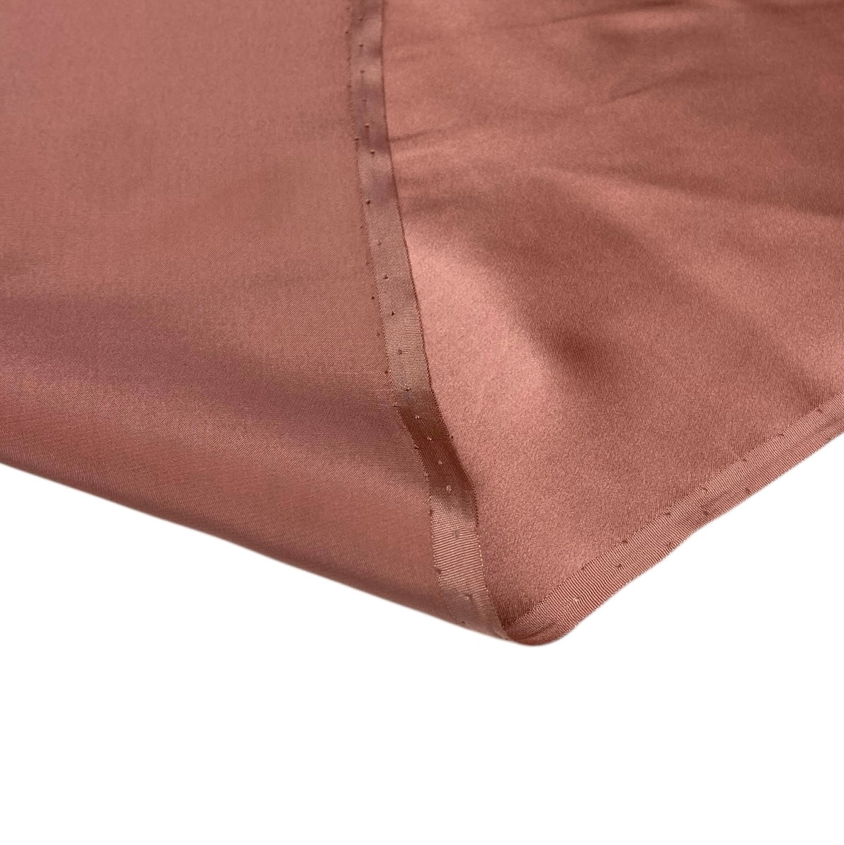 Mulberry Silk Charmeuse Satin - Dark Peach