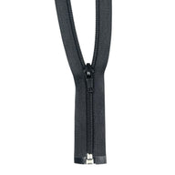 Coil One-Way Open End Zipper 22” - Black