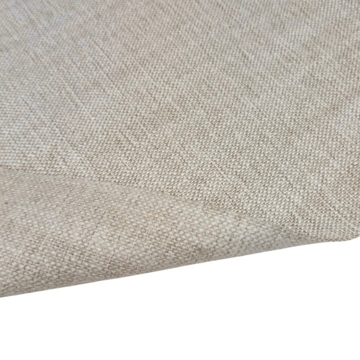 Woven Upholstery Remnant - Heathered Beige