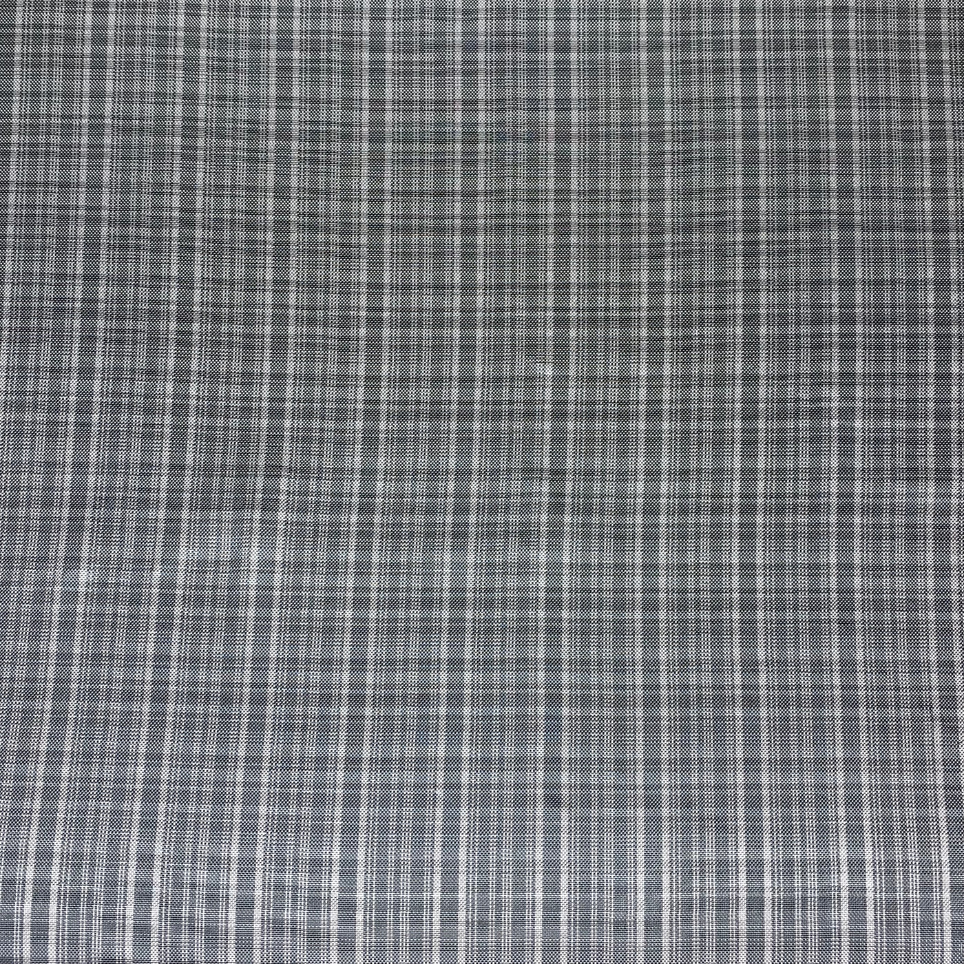 Plaid Polyester - Grey - Remnant