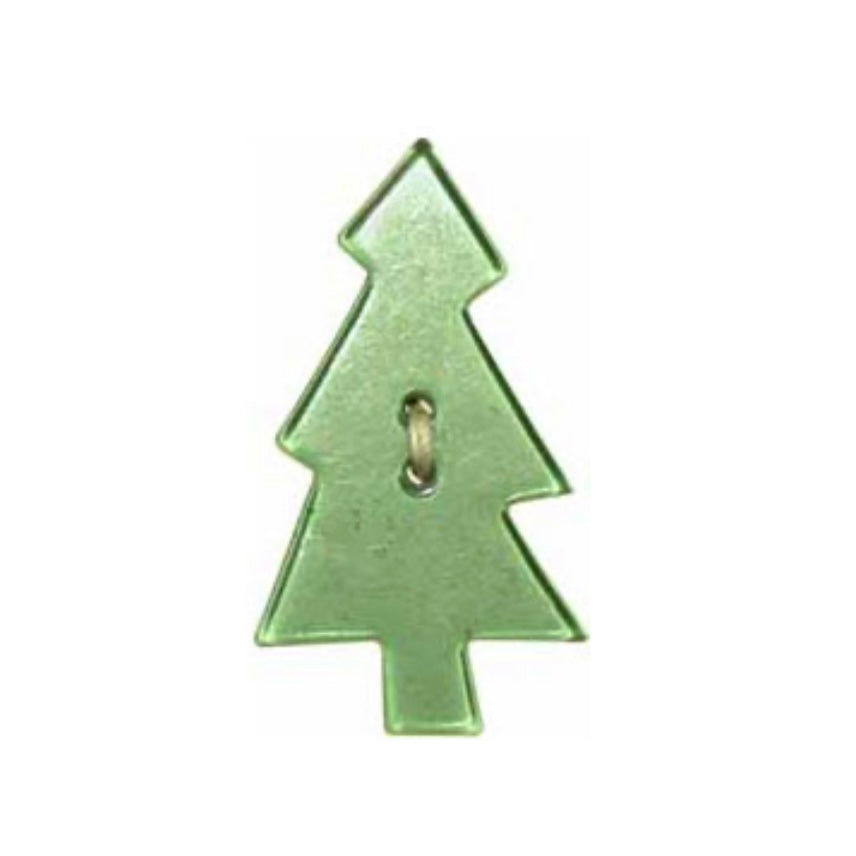 Fir Tree Novelty 2-Hole Button 25mm 2 count