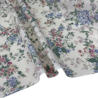 Floral Liberty Tana Lawn Cotton Ivory/Blue/Pink/Yellow
