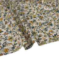 Floral Liberty Tana Lawn Cotton Yellow/Green