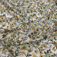 Floral Liberty Tana Lawn Cotton Yellow/Green