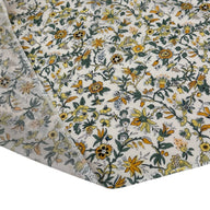 Floral Liberty Tana Lawn Cotton Yellow/Green