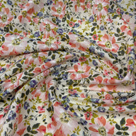 Floral Viyella Cotton Lawn Pink/Blue/Green.3